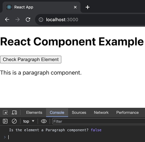 check passage element