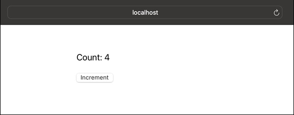 localhost count 4