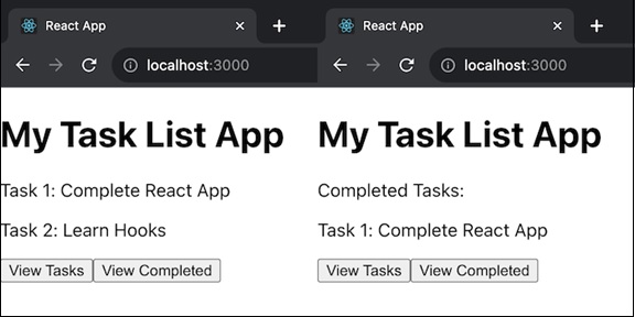 my task list app