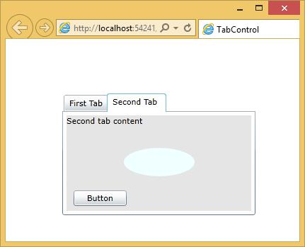 TabControl 第二个选项卡