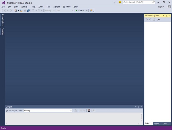 窗口 Visual Studio