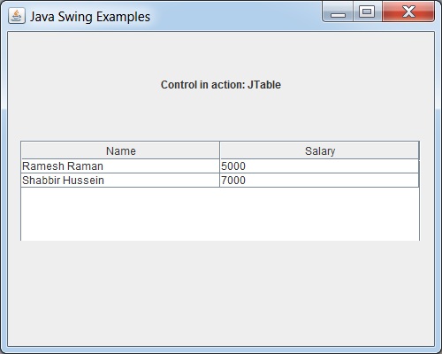 Swing Table