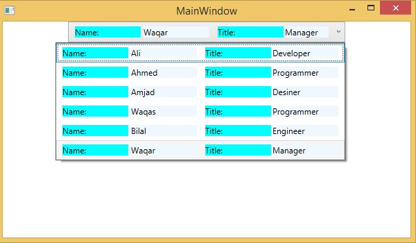 Data Template